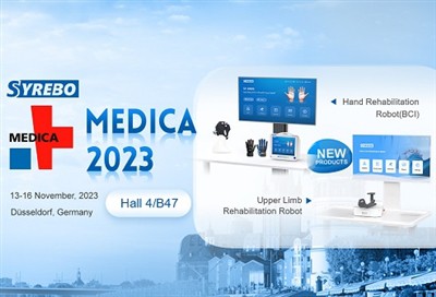 Syrebo Yeni Rehabilitasyon Robotları MEDICA 2023'te Tanıtılacak